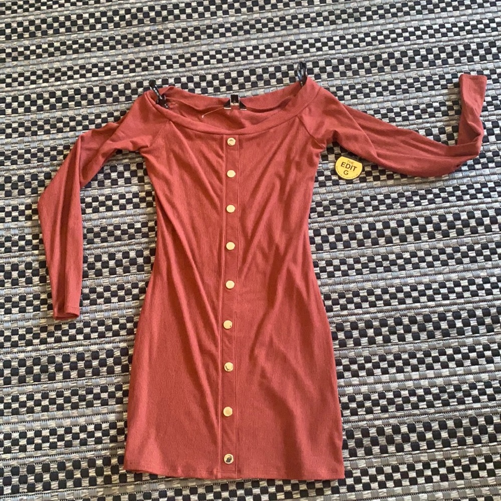 Guess off shoulder dress